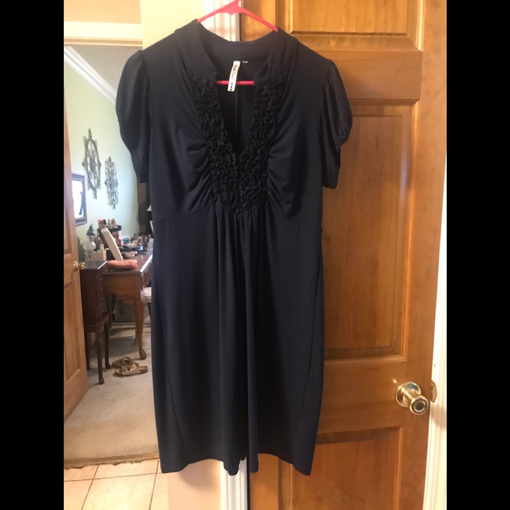 Navy blue dress